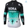Cykeltrøje 2018 Bora-Hansgrohe N001 Vinter Thermal Fleece